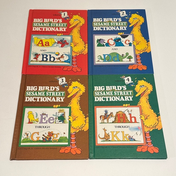 1981 HARDCOVER BIG BIRDS DICTIONARY - Picture 1 of 7